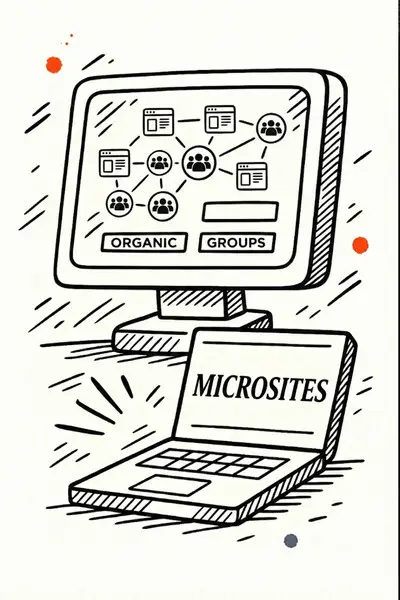 Microsites and Organic Groups at Scale
