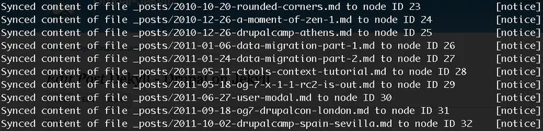 Dekyll imports previous blog posts from Jekyll files