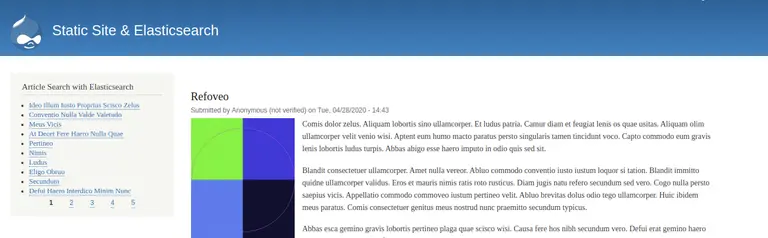 Re-exported static site, using the Bartik theme.