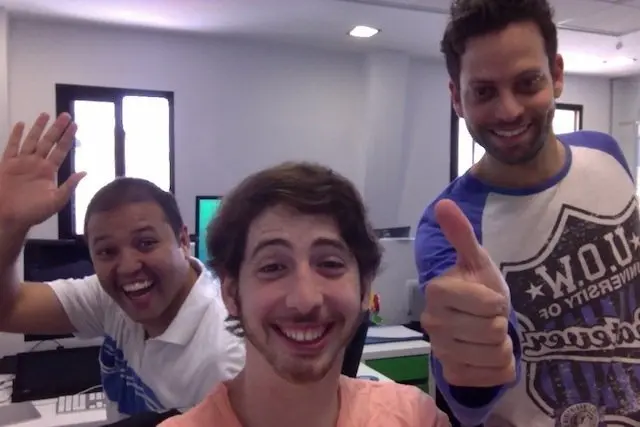 Geeks having a spontaneous reaction to a new version of a Drupal module. I love those guys!