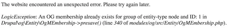 Better have an error than wrong data