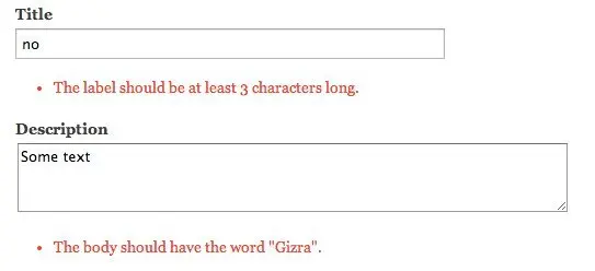 Inline errors, provide a better UX