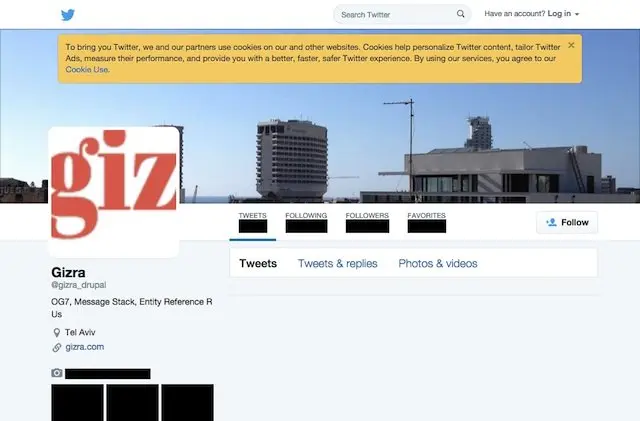 Visual regression on a Twitter page. So much functionality has been asserted in this simple screenshot