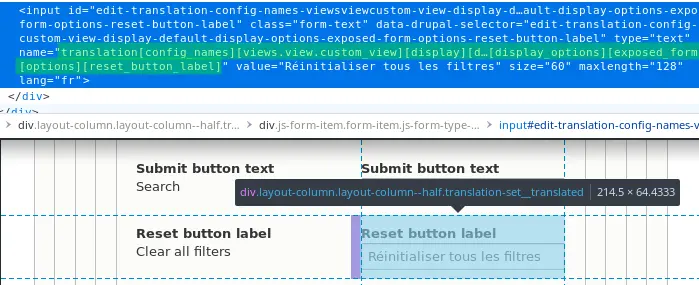 You need to inspect the HTML of the page, see the name attribute.